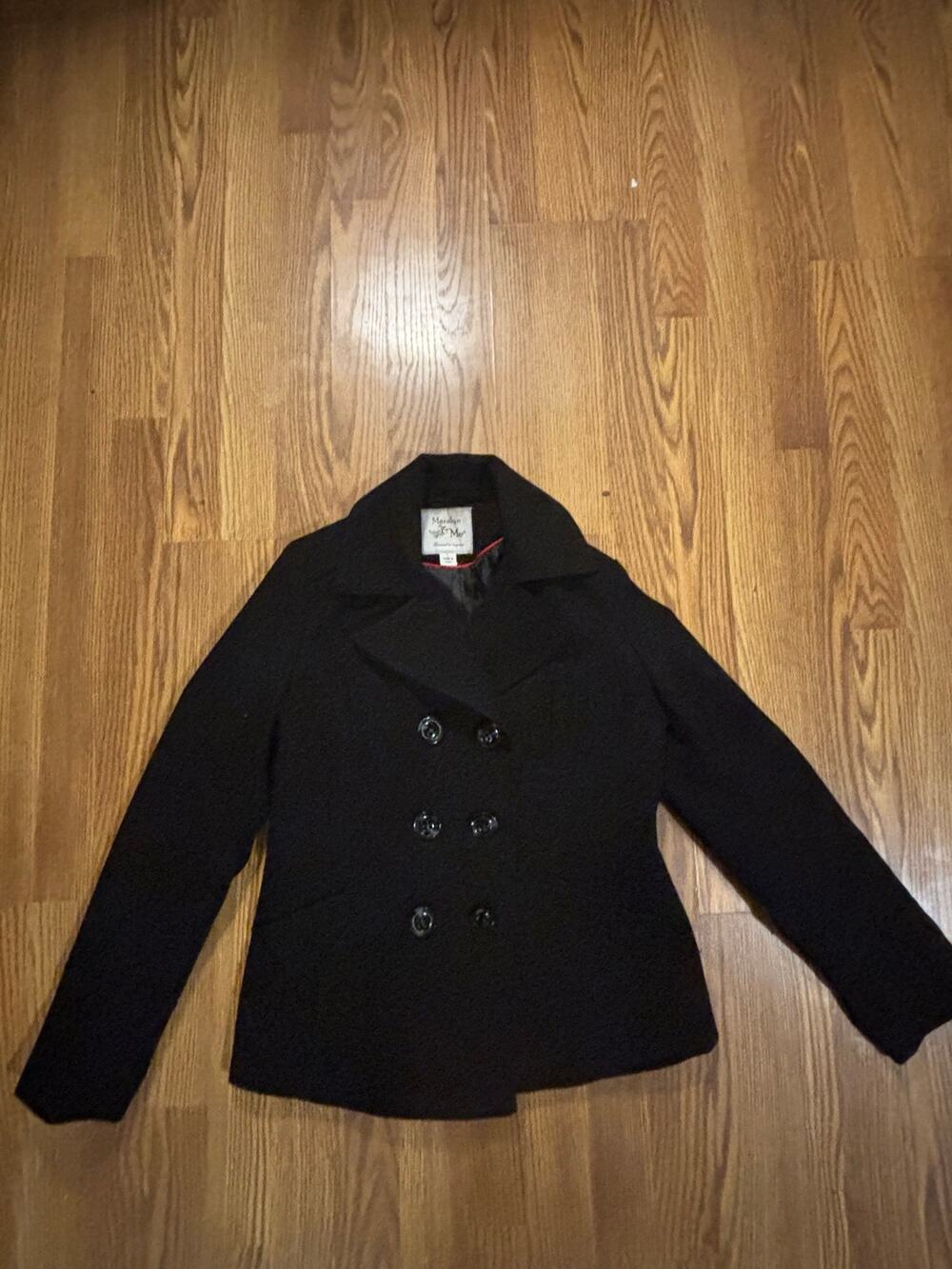 Vintage Girls Fall/ Winter Preppy Pea Coat/ Jacket